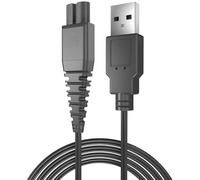 Jack & Rose 2 cavi di ricarica per tagliacapelli, cavo compatibile con Jack & Rose RFC-676, alimentatore RFC-667