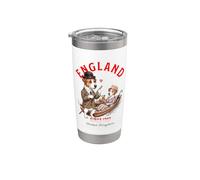 Jack Russel Terrier cane coppia appuntamento amato in barca Inghilterra Bicchiere termico in acciaio inox doppia parete