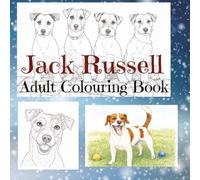 Jack Russell Adult Colouring Book