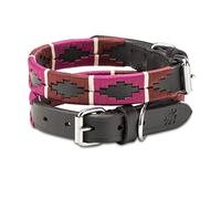 Jack & Russell Collare per cani in pelle, design polo, realizzato a mano e regolabile, collare in pelle di alta qualità per cani piccoli e grandi, Pablo (XL (46,0-58,0 cm)