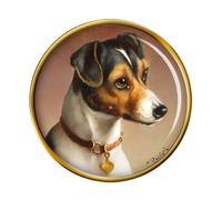 Jack Russell Da Carl Reichert Cane Distintivo di Lapel Pin