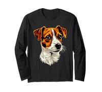 Jack Russell Terrier Amante dei Cani Dolce Jack Russells Maglia a Manica