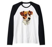 Jack Russell Terrier Amante dei Cani Dolce Jack Russells Maglia con Maniche Raglan