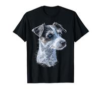 Jack Russell Terrier Cane Occhi Blu Maglietta