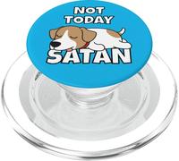 Jack Russell Terrier Cane Pigro Not Today Satan PopSockets PopGrip per MagSafe
