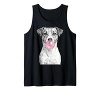 Jack Russell Terrier Che soffia Gomma da Masticare Canotta