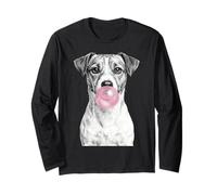 Jack Russell Terrier Che soffia Gomma da Masticare Maglia a Manica