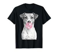 Jack Russell Terrier Che soffia Gomma da Masticare Maglietta