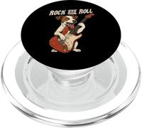 Jack Russell Terrier che suona la chitarra rock and roll amante dei cani PopSockets PopGrip per MagSafe