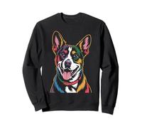 Jack Russell Terrier colorato Felpa
