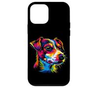 Jack Russell Terrier Colori Vivaci Pop Art Amante dei Cani Custodia per iPhone 12 mini