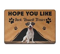 Jack Russell Terrier, Per Il Regalo Degli Amanti Dei Cani Tappeto Ingresso Casa Resistente Tappeti D'Ingresso Antisporco Zerbino Di Benvenuto Per Soggiorno Balcone Camera Letto 40X60Cm