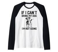 Jack Russell Terrier Se Non Posso Portare Il Mio Cane Non Ci Maglia con Maniche Raglan