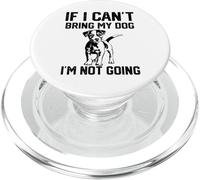 Jack Russell Terrier Se non posso portare il mio cane non ci PopSockets PopGrip per MagSafe