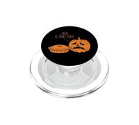 Jack, sei tu? Divertente torta di zucca Jack-O'-Lantern Halloween PopSockets PopGrip per MagSafe