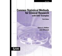 Jack Shostak Gl Common Statistical Methods for Clinical Research wit (Tascabile)
