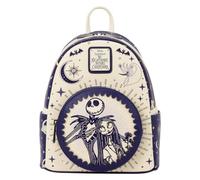 Loungefly Disney: Nightmare Before Christmas - Jack e Sally - Cielo notturno - Mini zaino - Borse da collezione