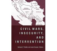 Jack Snyder Civil Wars, Insecurity, and Intervention (Tascabile)