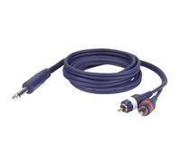 Jack stereo a 2 RCA L/R 1.5m - DAP FL35150