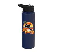 Jack Tripper Dancing Plant Head Funny Three Company Party Stainless Steel Insulated Water Bottle
