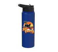 Jack Tripper Dancing Plant Head Funny Three Company Party Stainless Steel Insulated Water Bottle