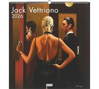 Jack Vettriano 2026 - Kunst-Kalender - Wand-Kalender - 45x48