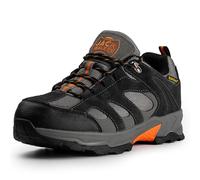 Jack Walker Scarpe da Uomo Basse Ultra Leggere e Impermeabili per Escursioni Passeggiate e Trekking JW010 Grigio (40 EU)