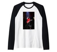 Jack White Stripes Seven Nation Army Live Andy Willsher Maglia con Maniche Raglan