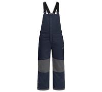 Jack Wolfskin Actamic 2L Ins Bib K Pantaloni da Trekking, Blu Notte, 128 Unisex-Bambini