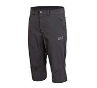 Jack Wolfskin Activate Light - Pantaloni da Uomo a 3/4, Uomo, Pantaloni Softshell, 1505491-6350048, Phantom, 48
