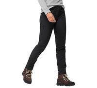 Jack Wolfskin Activate Sky Xt Pants W - Pantaloni Softshell da Donna, Donna, 1505441-6000044, Nero, 44