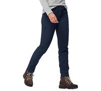 Jack Wolfskin Activate Sky Xt Pants W - Pantaloni Softshell da Donna, Donna, Pantaloni Softshell, 1505441-1910020, Blu Notte, 20