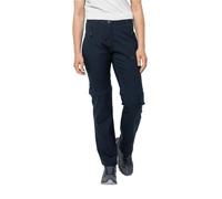 Jack Wolfskin Active Track Pantaloni da Trekking, Blu Notte, 44 Donna