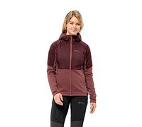 Jack Wolfskin Alpgrat PRO Ins FZ W Giacca in Pile, Apple Butter, M Donna