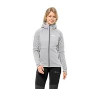 Jack Wolfskin Alpgrat PRO Ins FZ W Giacca in Pile, Cool Grigio, S Donna