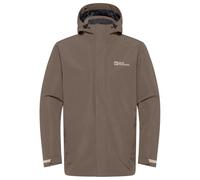 Jack Wolfskin ALTENBERG 3IN1 JKT M - Giacca Uomo, cold coffee,