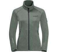 Jack Wolfskin, Athletic Collar Midlayer, Giacca In Pile, Siepe Verde., L, Donna