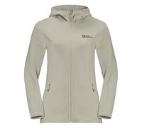 Jack Wolfskin Baiselberg-Felpa con Cappuccio FZ W Giacca, foca, S Donna