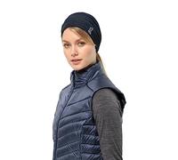 Jack Wolfskin Basic Neckgaiter Sciarpa Pesante, Blu Notte, Taglia Unica Unisex-Adulto