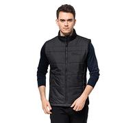 Jack Wolfskin Bergland - Gilet da uomo, taglia M, colore: Nero