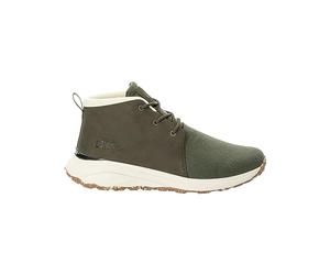 Jack Wolfskin Campfire CHAKKA MID M Sneaker da uomo, Island Moss, 45,5 EU, Islanda Moss, 45.5 EU
