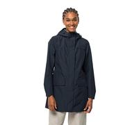 Jack Wolfskin Cape York Paradise Coat W, Cappotto Donna, Blu Notte, L