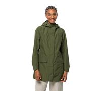 Jack Wolfskin Cape York Paradise Coat W, Cappotto Donna, Legno Verde, L