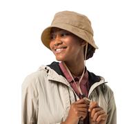 Jack Wolfskin Cappello da Sole Unisex Sun Hat Sand Storm, M, Sabbia Storm, M