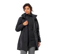 Jack Wolfskin Cappotto Ottawa Donna, Nero, XS