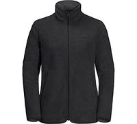 Jack Wolfskin, Chilly Walk, Giacca In Pile, Nero 6000., Xl, Donna