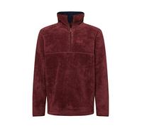 Jack Wolfskin, Chilly Walk Pullover, Felpa con Zip, Cordovan Rosso., M, Uomo