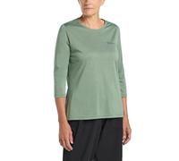 Jack Wolfskin Crosstrail 3/4 T W T-Shirt, eucalipto, S Donna