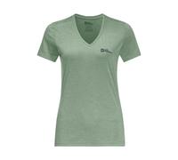 Jack Wolfskin Crosstrail T Women T-Shirt, eucalipto, XL Donna