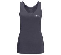 Jack Wolfskin Crosstrail Tank W T-Shirt, Grafite, L Donna